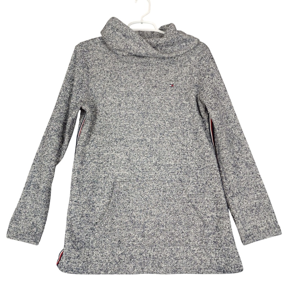 Tommy Hilfiger Womens Cowl Neck‎ Tunic Long Sleeve Sweater Dress Small